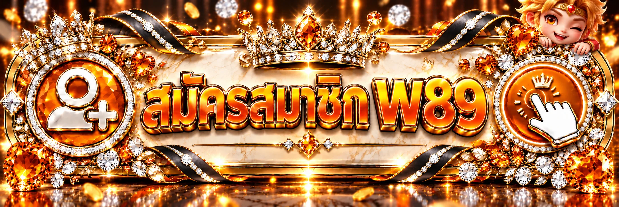 สมัครสมาชิก W89 ผ่านทางเข้าเว็บไซต์หลัก